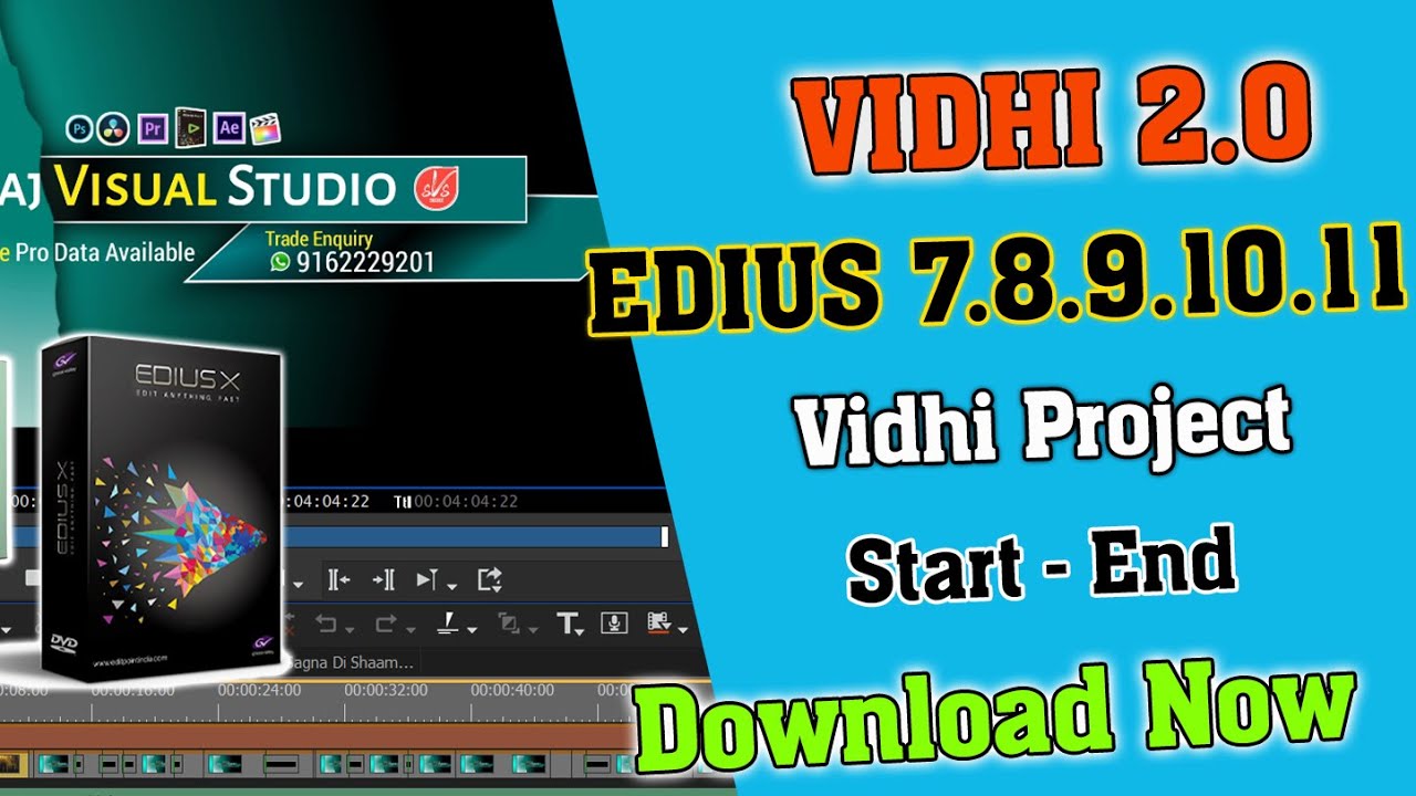 200 Edius Vidhi Project Free Download