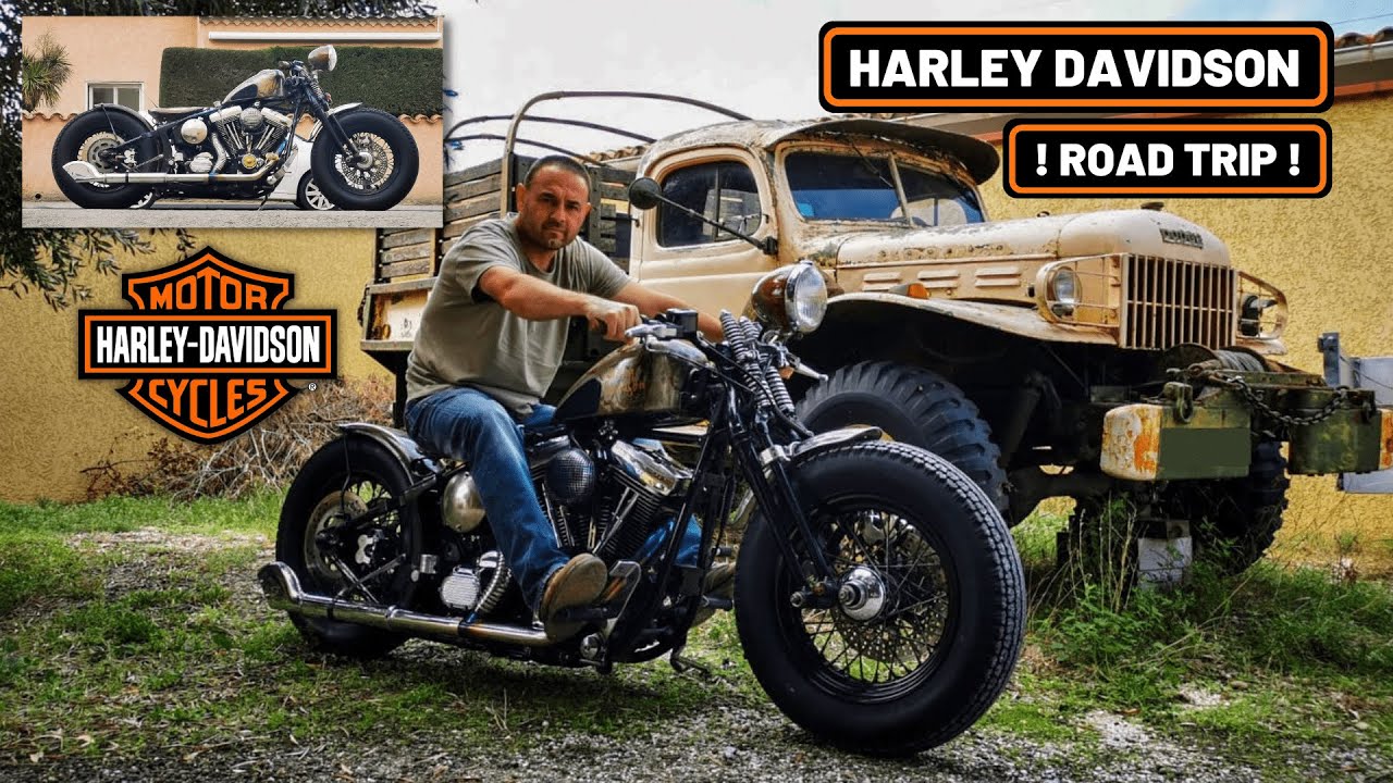 HARLEY DAVIDSON  ROAD TRIP BOBBER 1340 #harleydavidson #1340 #bobber #harley