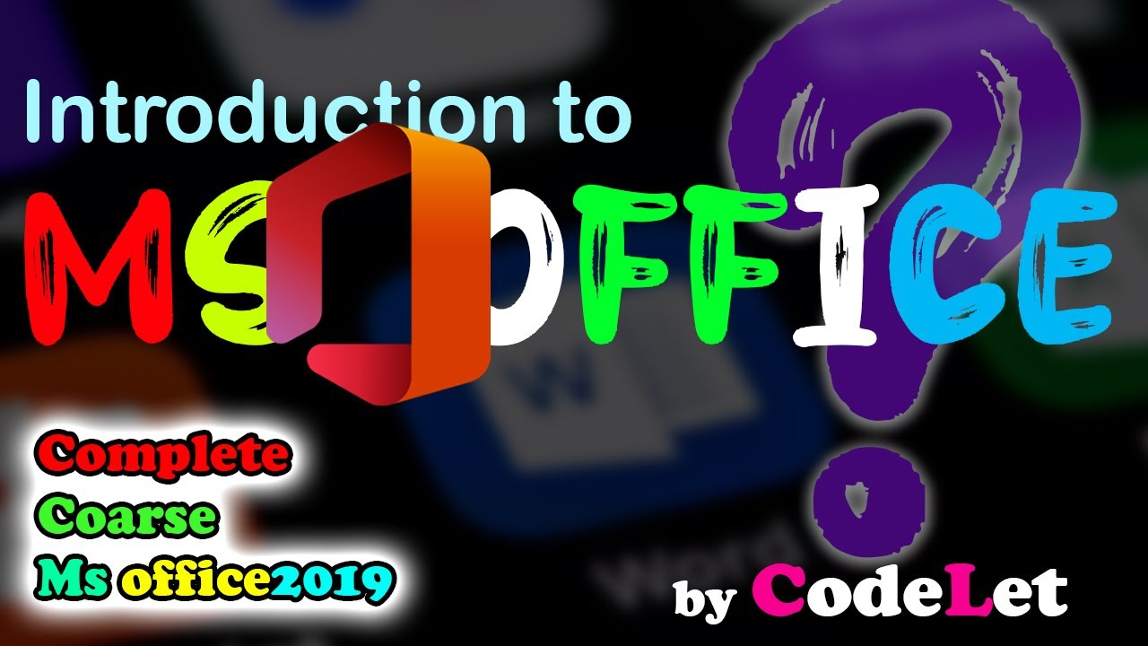 What is  MS Office in Urdu/Hindi | MS Office 2019 Complete course in Urdu/Hindi Lecture 01