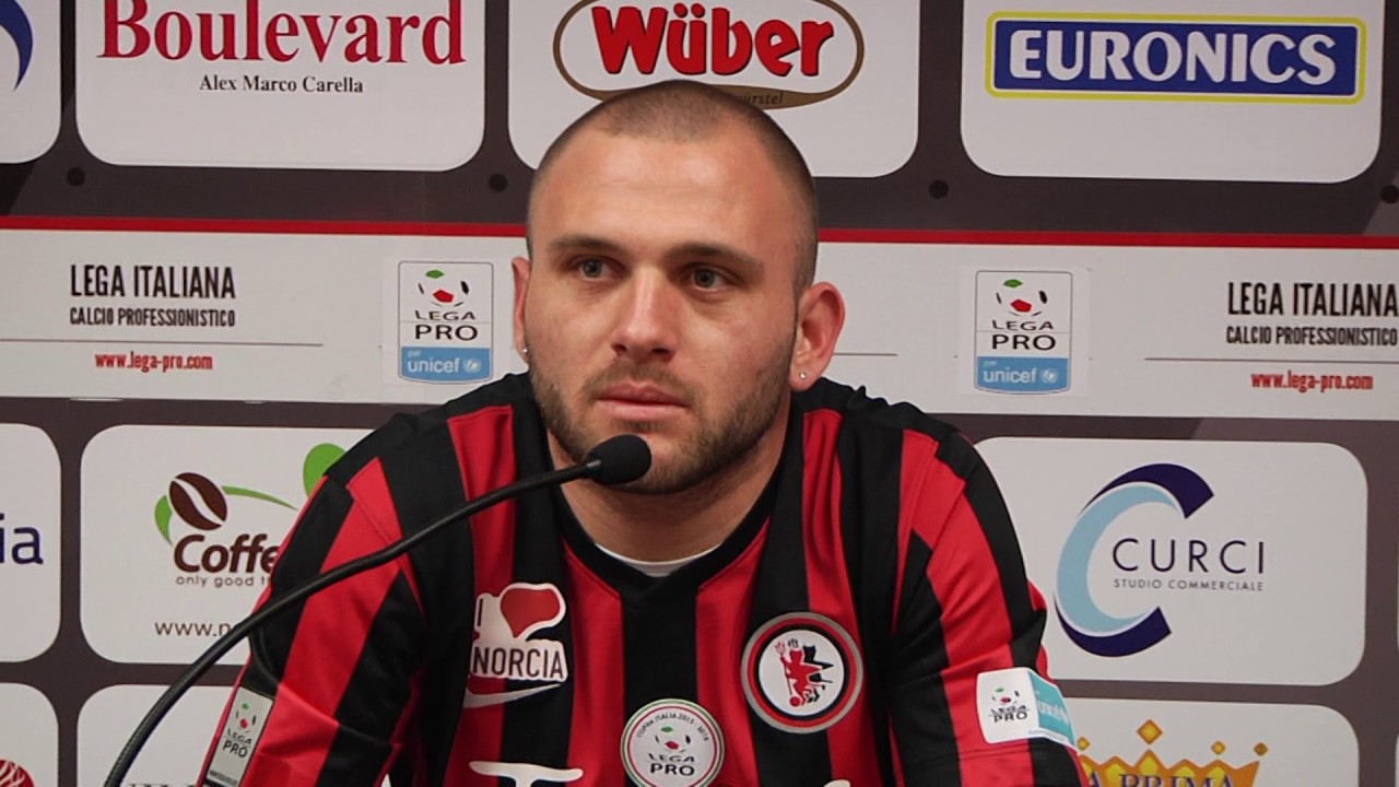 Foggia calcio  conferenza stampa Luca Pompilio