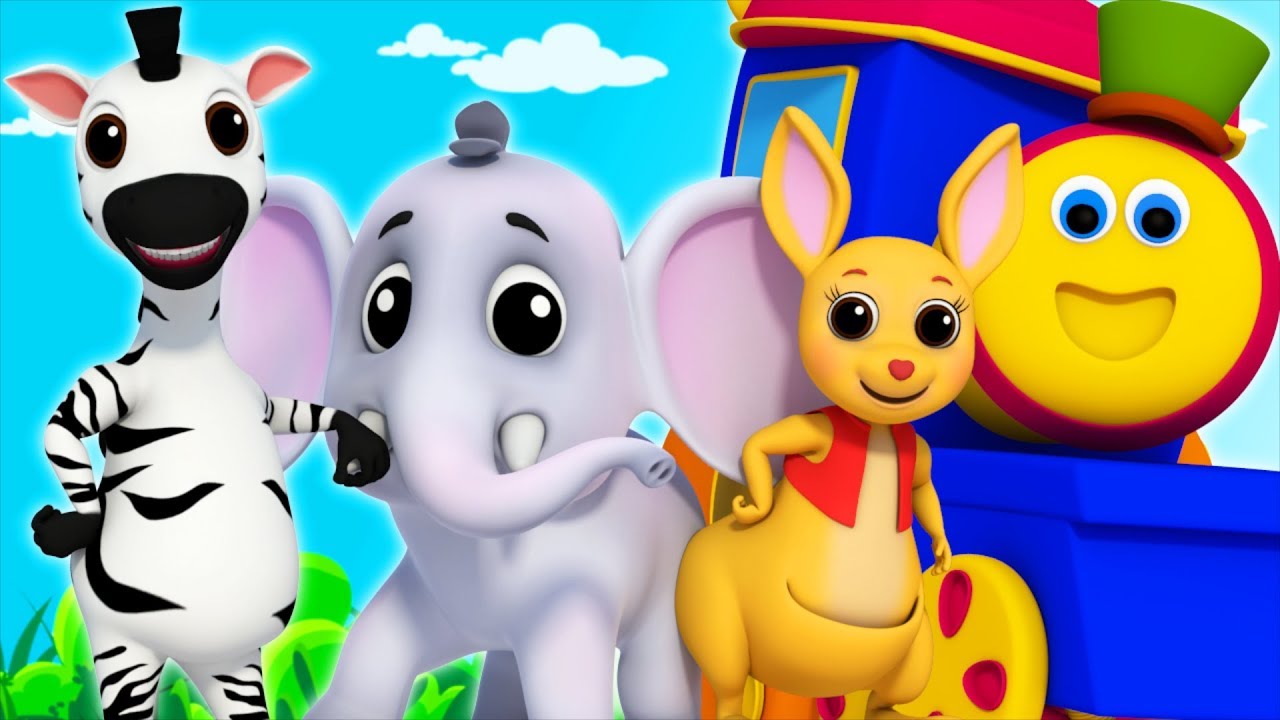 Animal Sounds | Learning Street With Bob | Songs And Videos For Childrens | Nursey Rhymes by Kids Tv