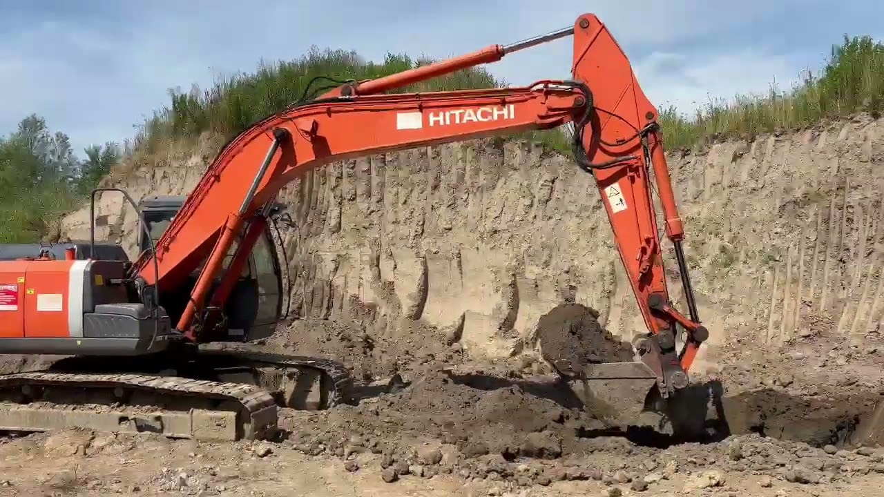 Prezentacja Koparki HITACHI ZAXIS 250 LCN Małopolska 2025