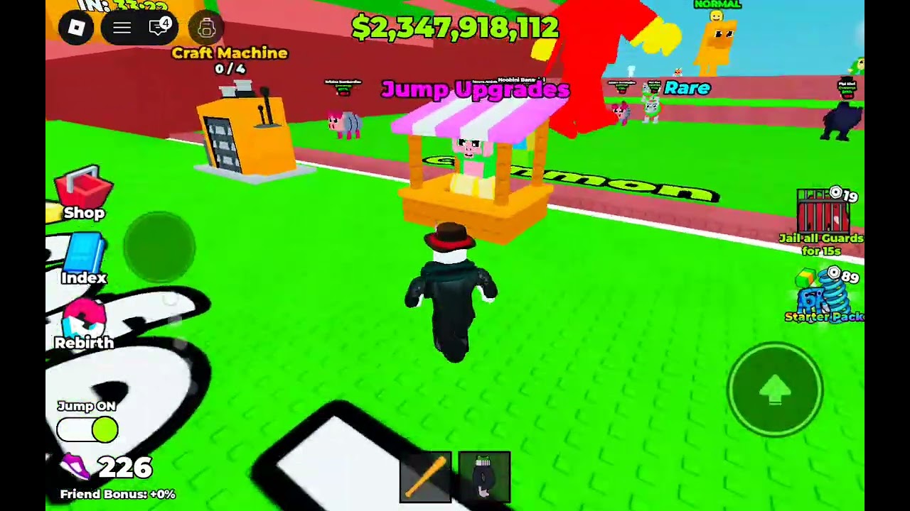 Playing jamb to steal brainroot for the first time