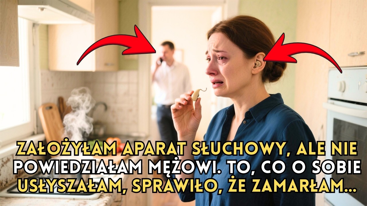 Założyłam aparat słuchowy, ale nie powiedziałam mężowi. To, co o mnie usłyszałam, zmroziło mnie…