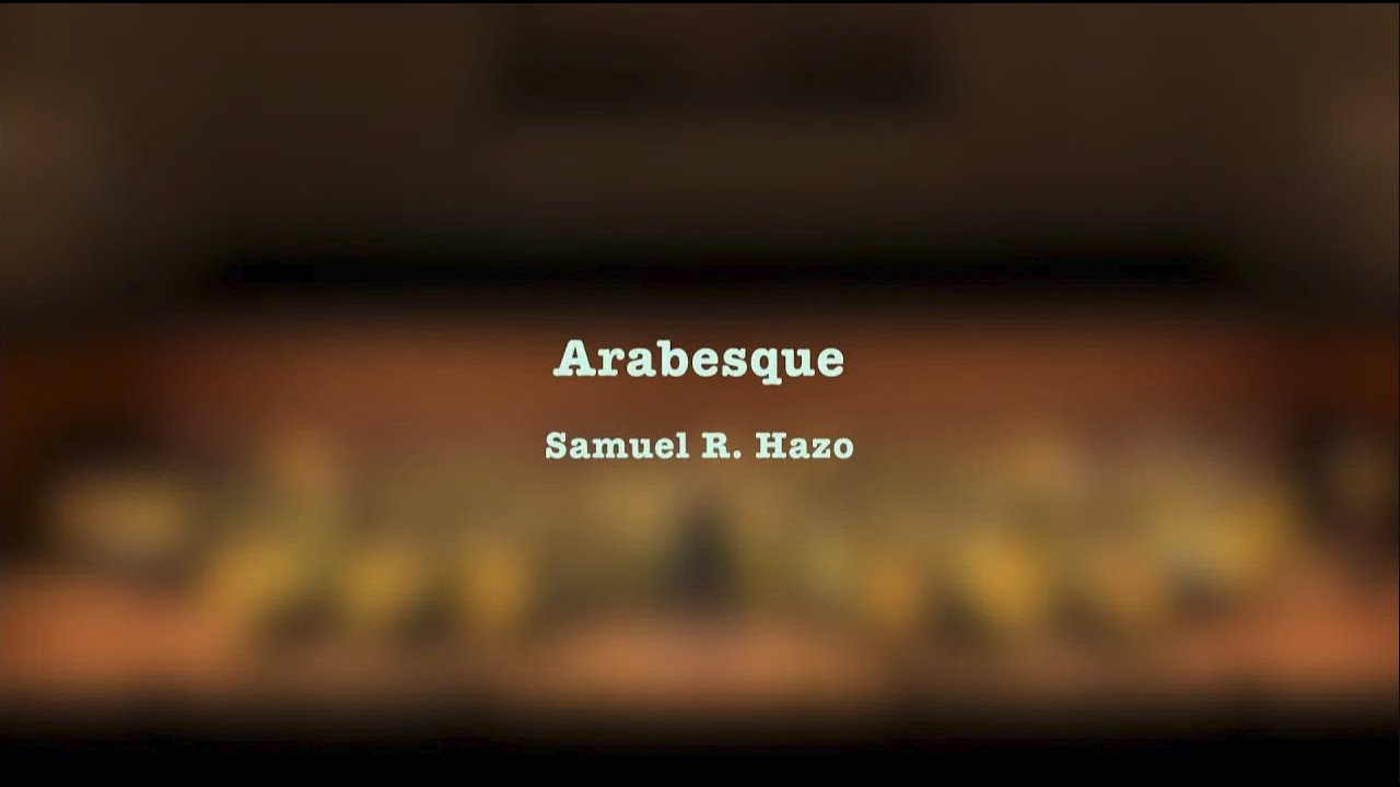 KKL Konzert: Arabesque by Samuel R. Hazo