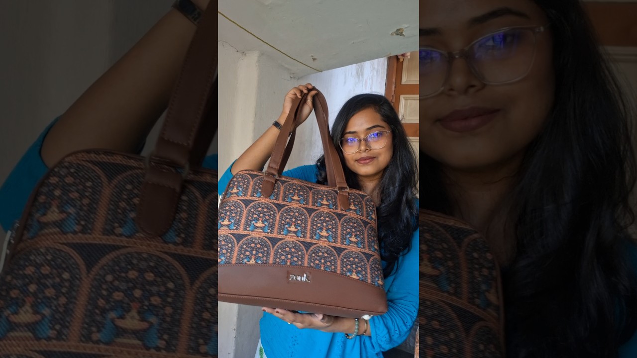 Zouk office tote bag for women review #shorts #shortvideo #reaction #zouk
