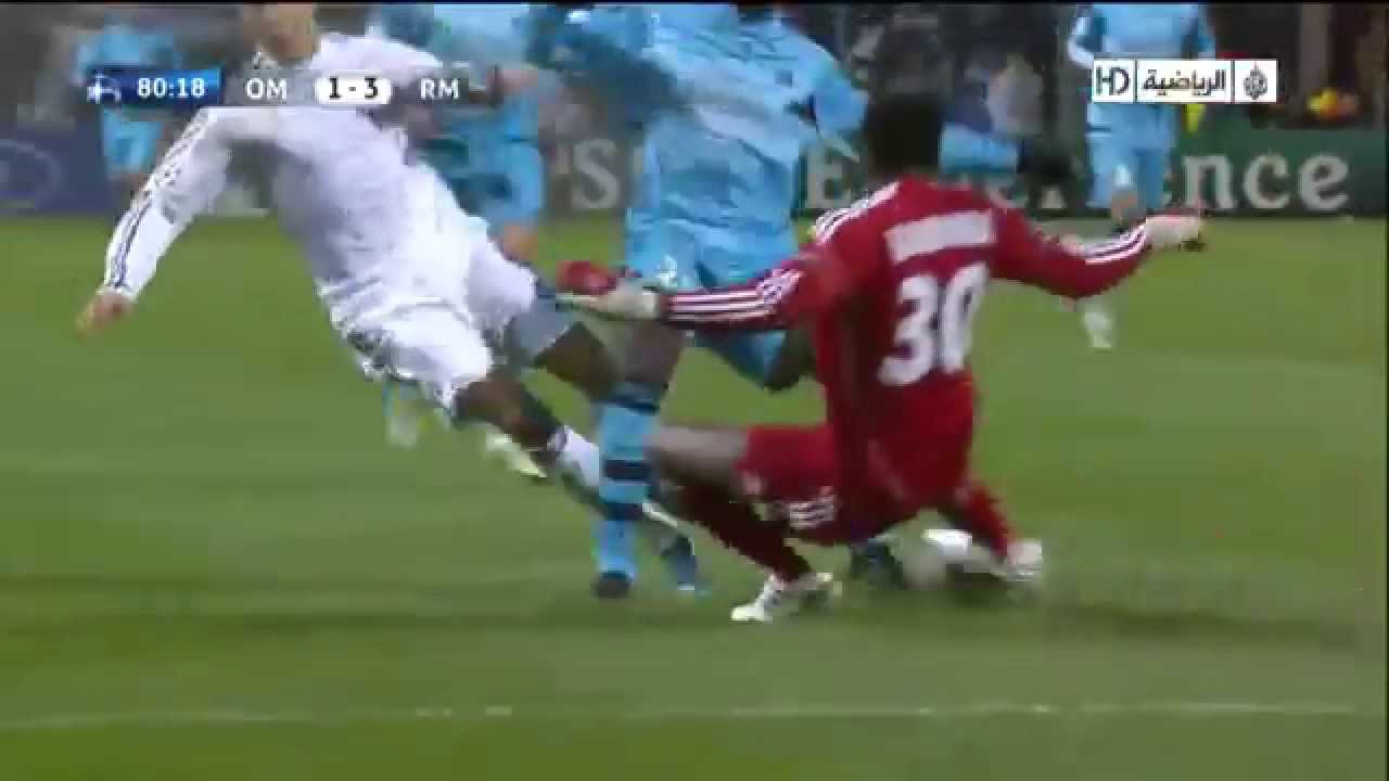 Cristiano Ronaldo second goal vs Marseille 08/12/2009 HD 720p by mzztter08