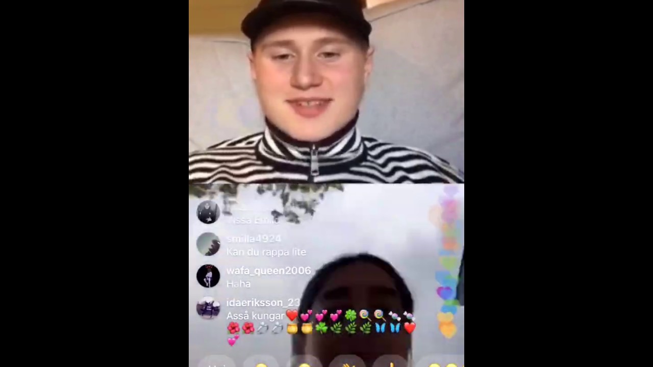 Einar gör live med sina grabbar