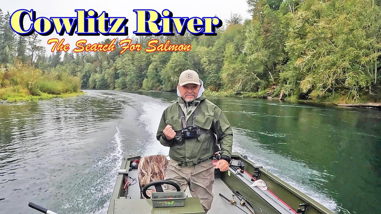 Cowlitz River Salmon Fishing