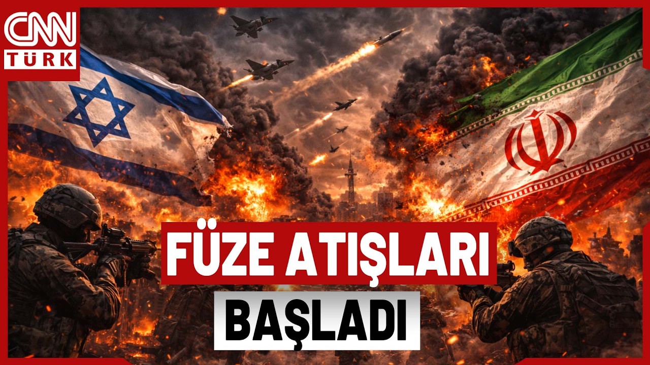 SON DAKİKA🚨Orta Doğu'da Karşılıklı F&uuml;ze Atışları Başladı, İsrail Ve İran'da Alarmlar &Ccedil;alıyor