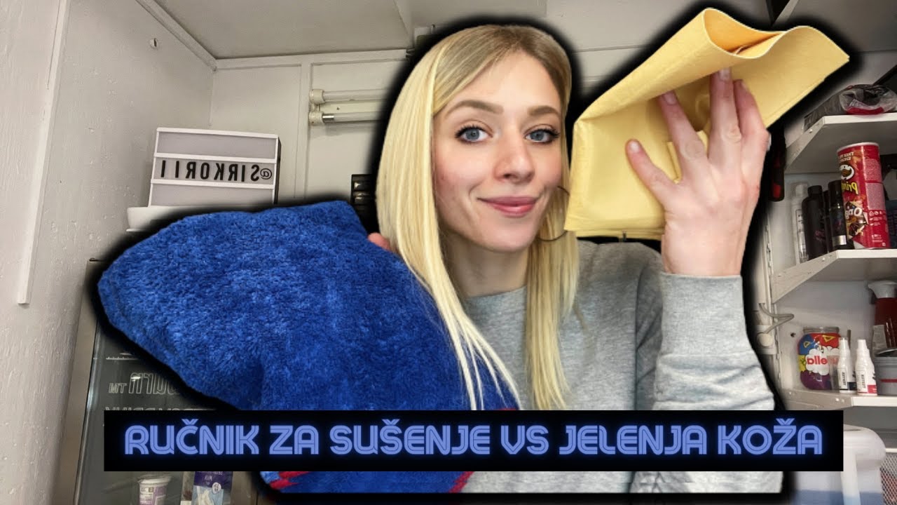 RUČNIK ZA SUŠENJE vs JELENJA KOŽA