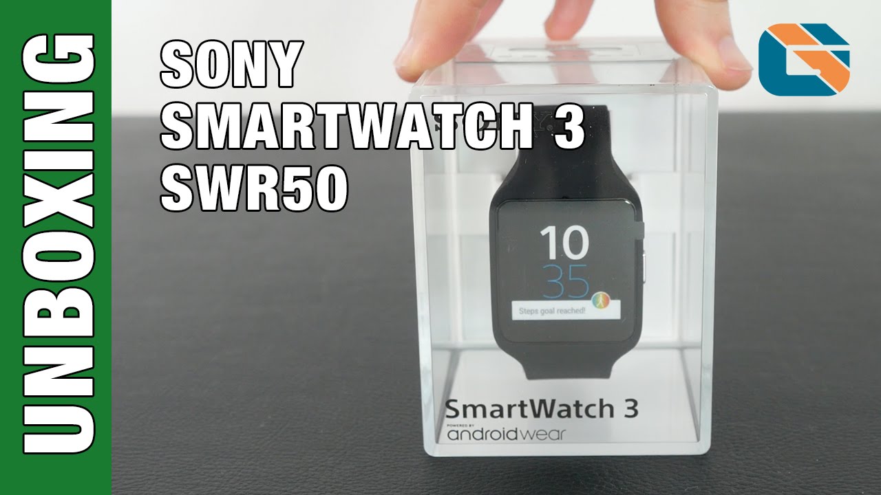 Sony Smartwatch 3 SWR50 Unboxing & First Impressions