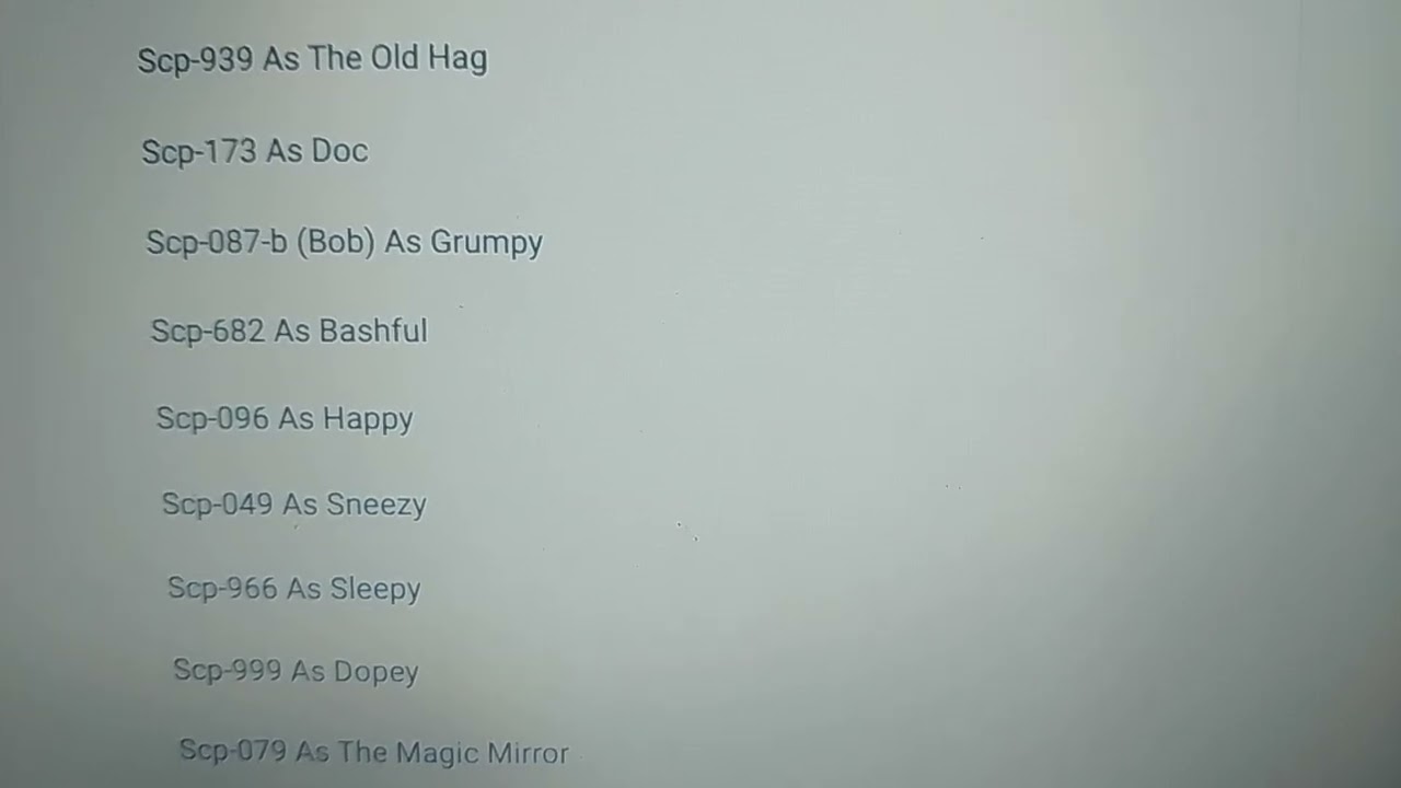 Snow White And The Seven Dwarfs Cast Video 