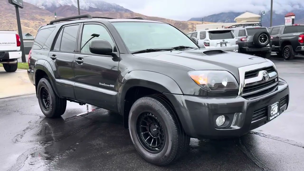 2006 Toyota 4Runner Sport Edition V8 Gray 