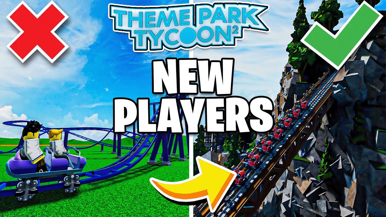 BEST TIPS for New Theme Park Tycoon 2 Players - Beginner's Guide