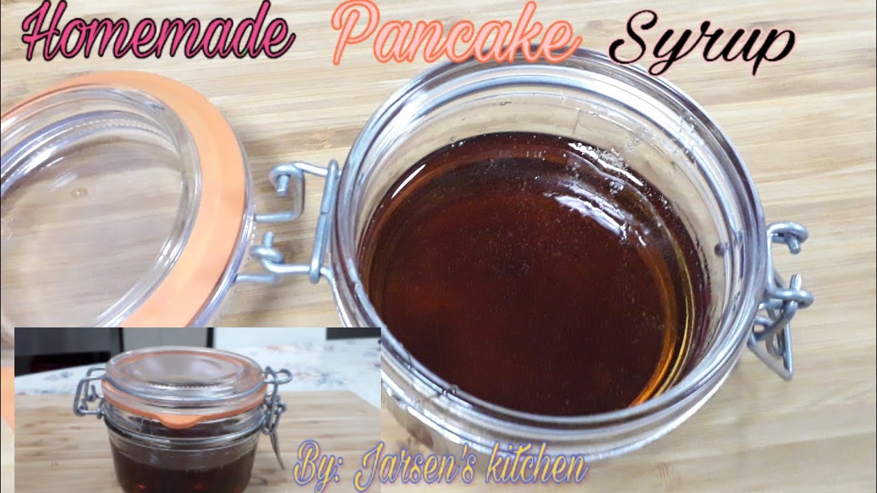 Homemade Pancake Syrup Recipe|Simple and Easy Homemade Pancakes Recipe