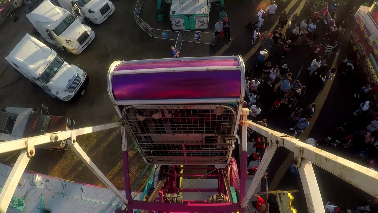 Zipper at SC State Fair on ride POV