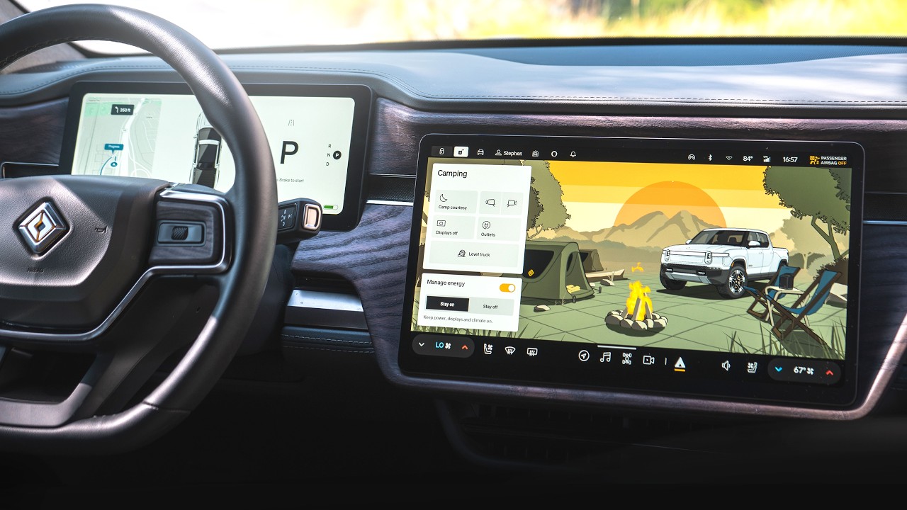 RIVIAN User Interface Full Walkthrough | R1S and R1T