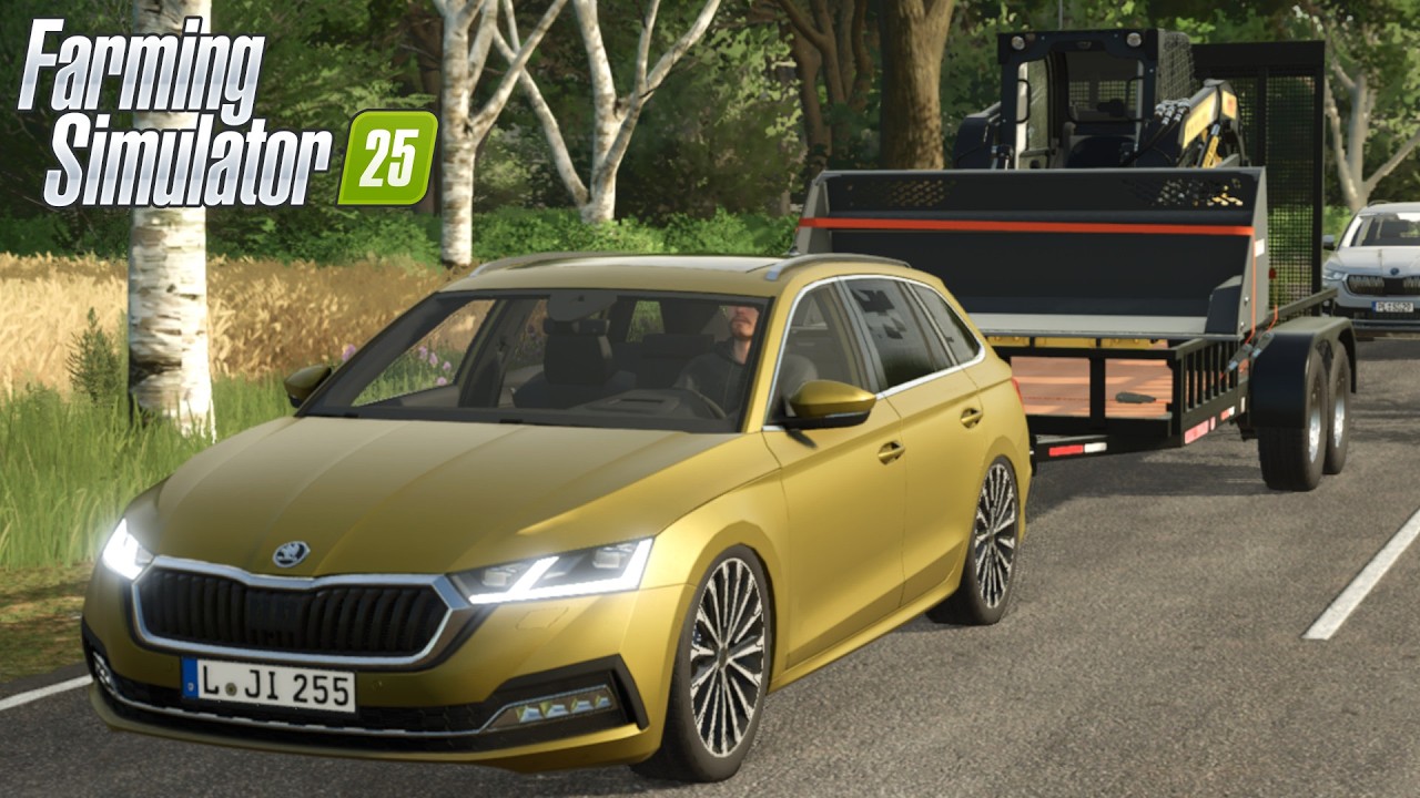 FS25 - 2020 Skoda Octavia 2020 Tuned - CAR MOD for Farming Simulator 2025 ROLEPLAY FS25 GAMEPLAY