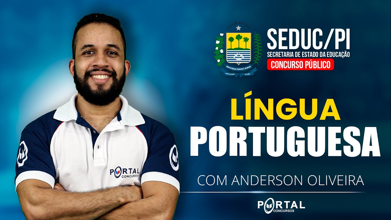 CONCURSO SEDUC/PI: LÍNGUA PORTUGUESA @CursosdoPortal