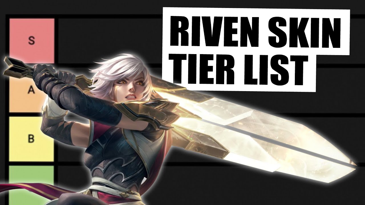 Список уровней кожи Riven