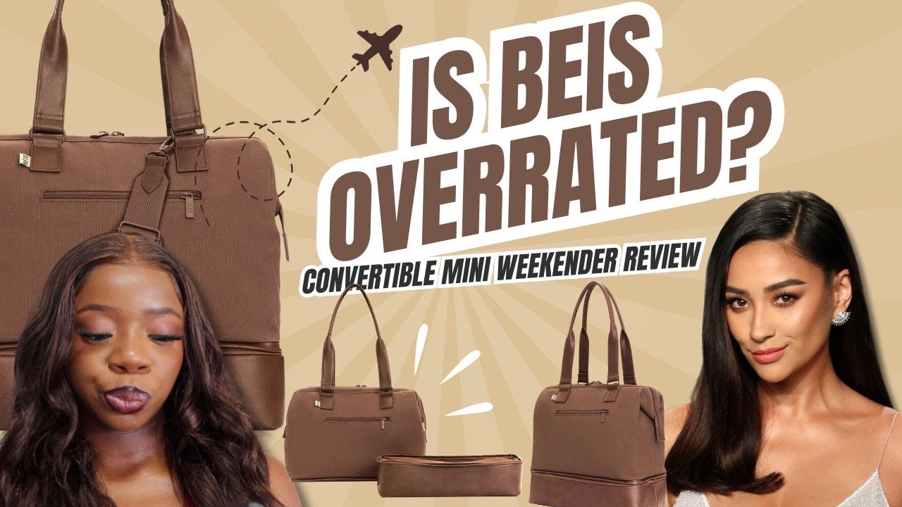 WATCH THIS BEFORE GETTING THE BEIS CONVERTIBLE MINI WEEKENDER BAG | Beis Luggage review