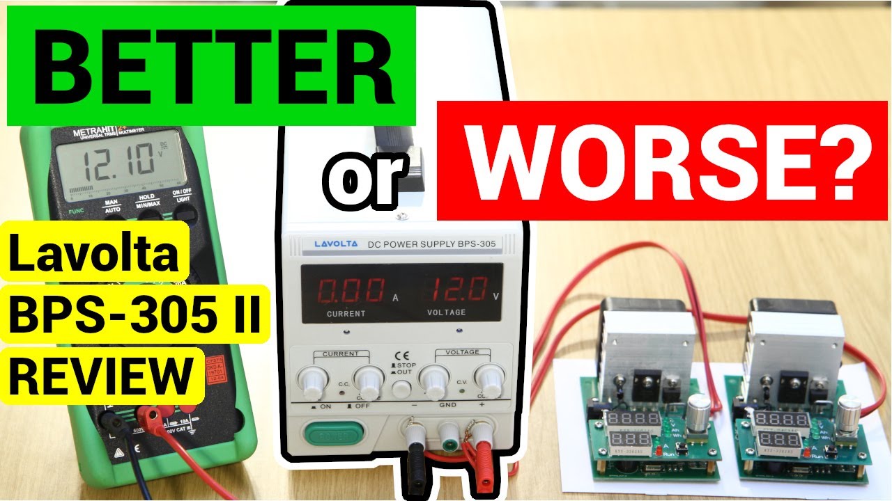 Lavolta BPS-305 MK2 30V 5A Power Supply - Review Part2 Thermal Load Test, Ripple Measurement #023