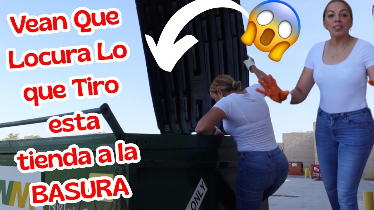 Vean Que Locura Lo que tiró esta Tienda A La Basura😱😳🇺🇸#NoemyBLaSalvadoreña