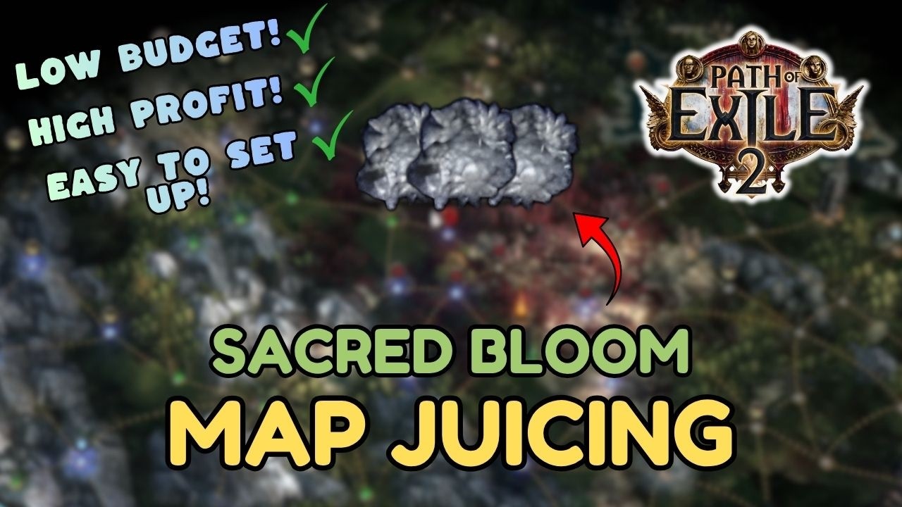 100 Divines off 12 Maps?! Sacred Bloom Farm | Path of Exile 2