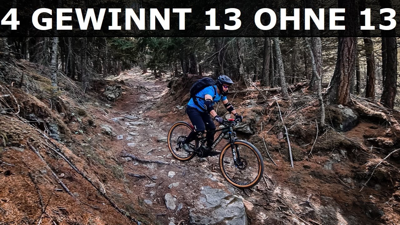 Vinschgau - Mountainbike Urlaub | 4 Gewinnt 13 Trail, war der Plan. Hat nicht so ganz geklappt