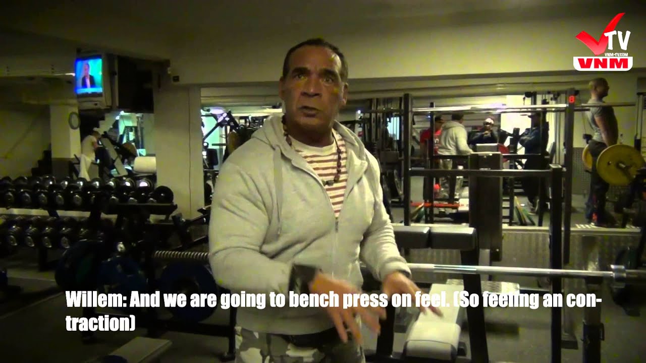 VNM-tv Willem Jonkman Chest Training
