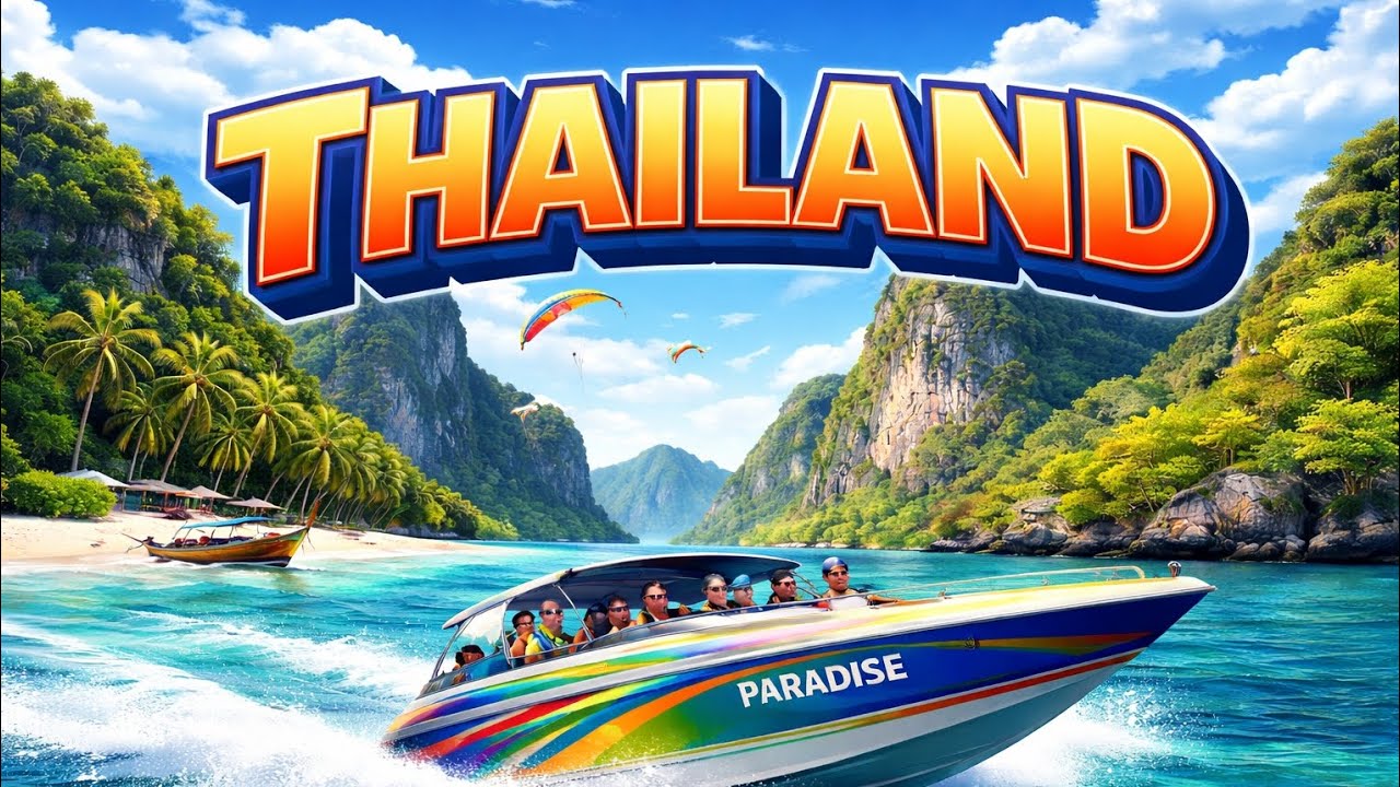 Thailand Is INSANE 🇹🇭 Speedboat Adventure#Thailand #ThailandTravel 
