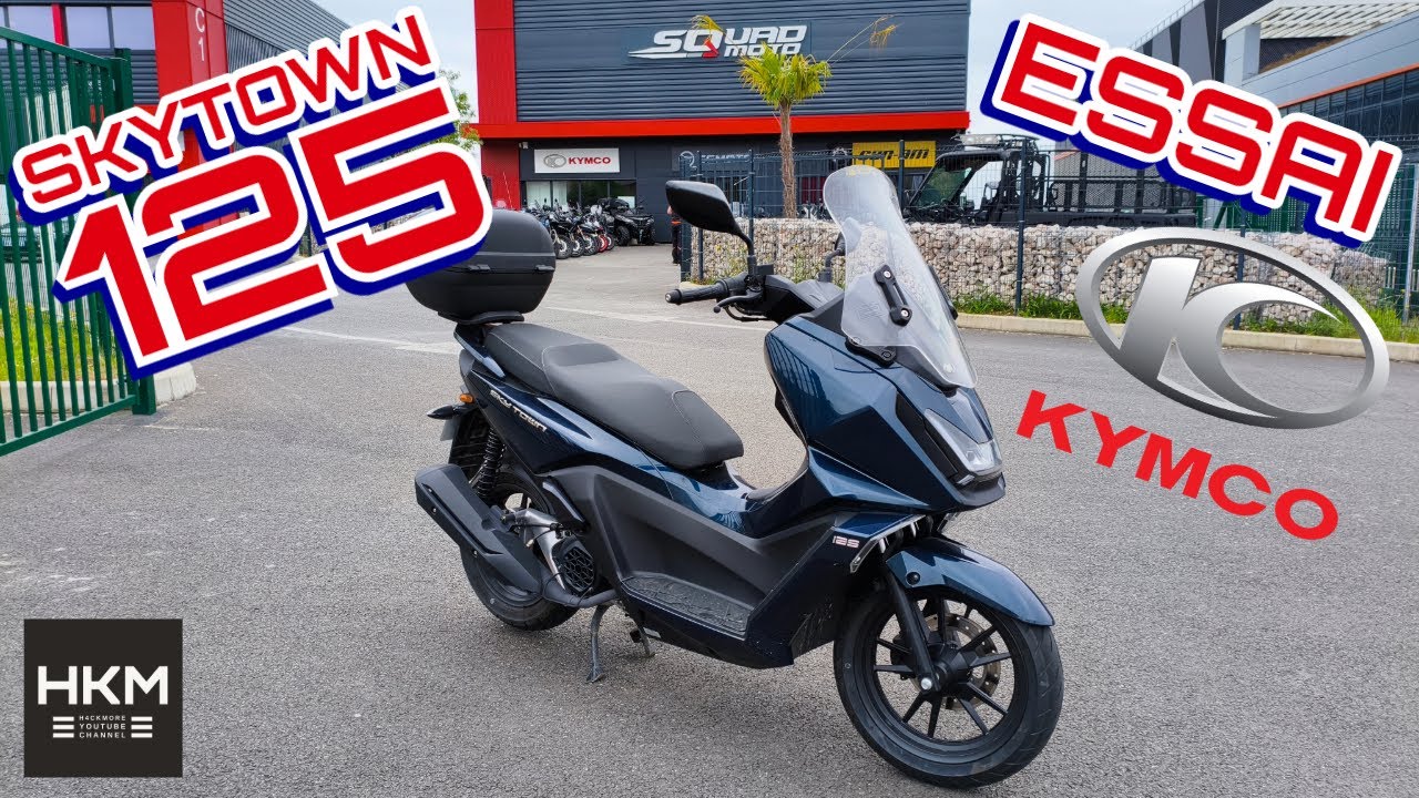 Kymco SKYTOWN 125 : Scoot, boulot, dodo 🛵