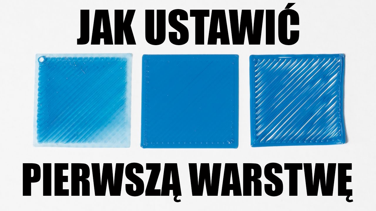 Jak ustawić pierwszą warstwę?