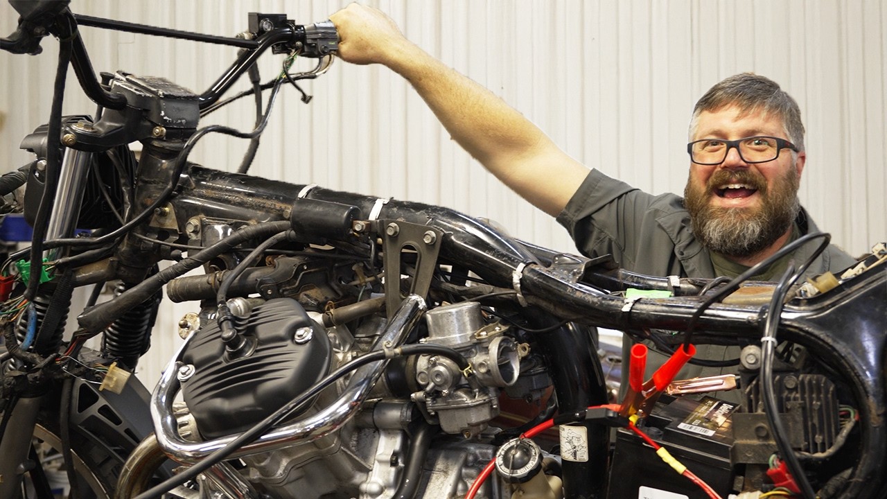 Will The Seized CX500 Adventure Bike Finally Run And Ride?