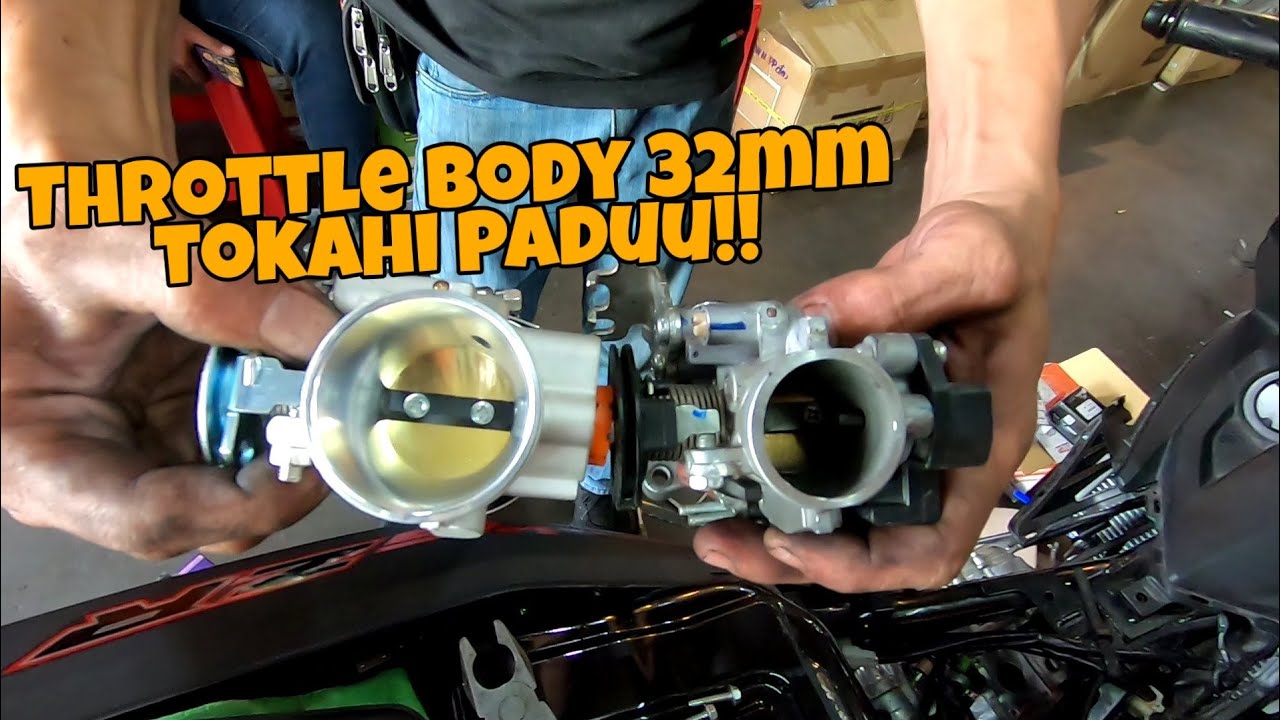 LAST SEKALI PASANG THROTTLE BODY 32MM, BESOK DYNO!!
