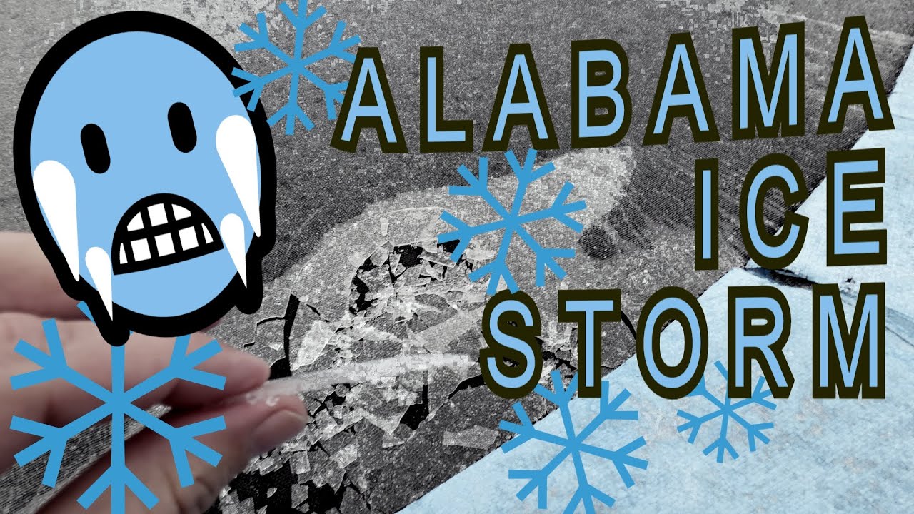 Alabama Ice Storm 1/24/2025 - Round 1