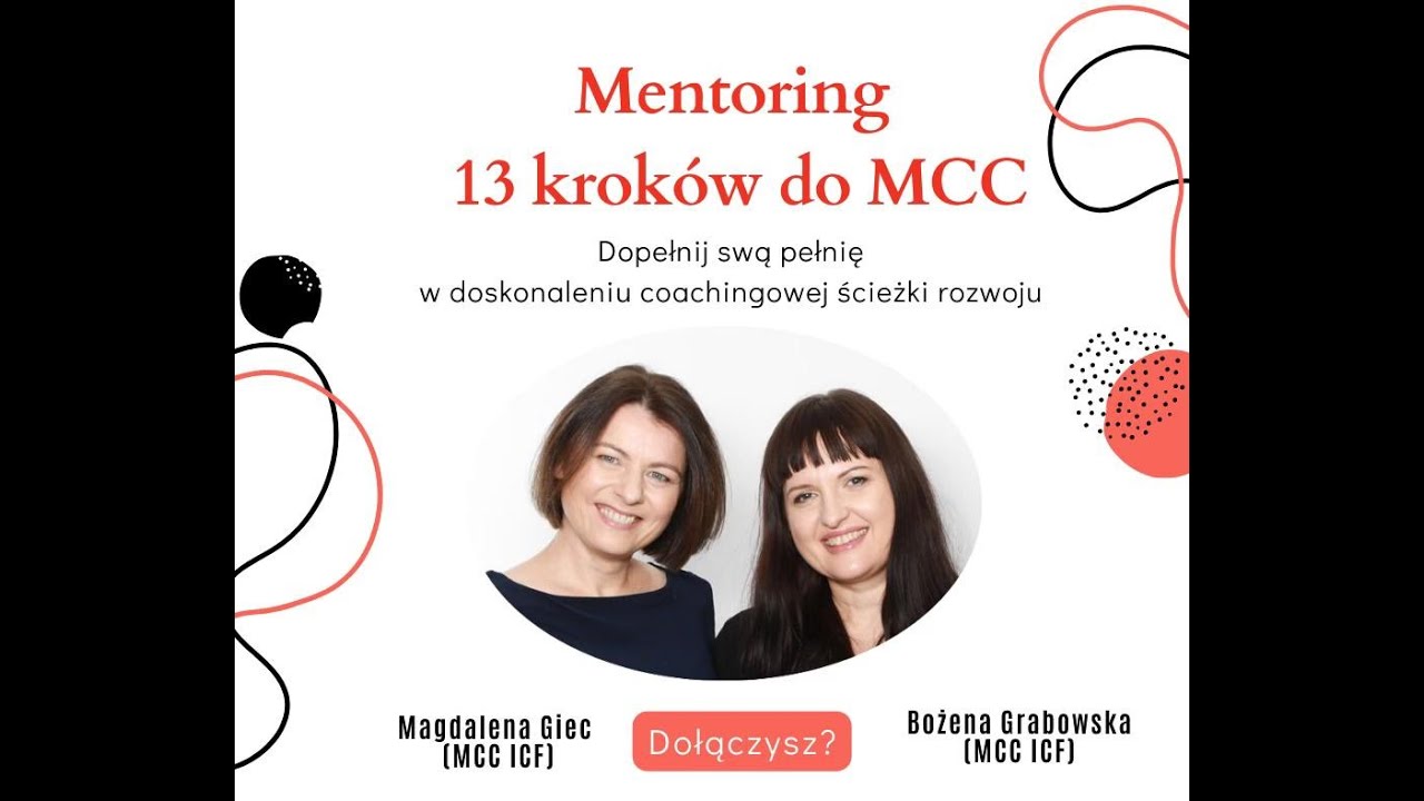 Magdalena Giec & Bożena Grabowska - 13 Kroków do MCC. Odcinek 3 o fundamentach coachingu MCC
