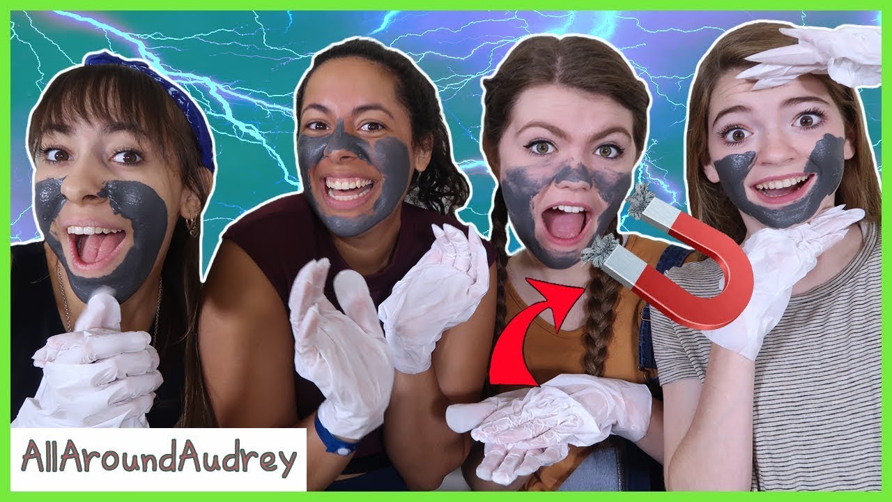 Trying Magnetic Face Masks Ft. The Skory's / AllAroundAudrey