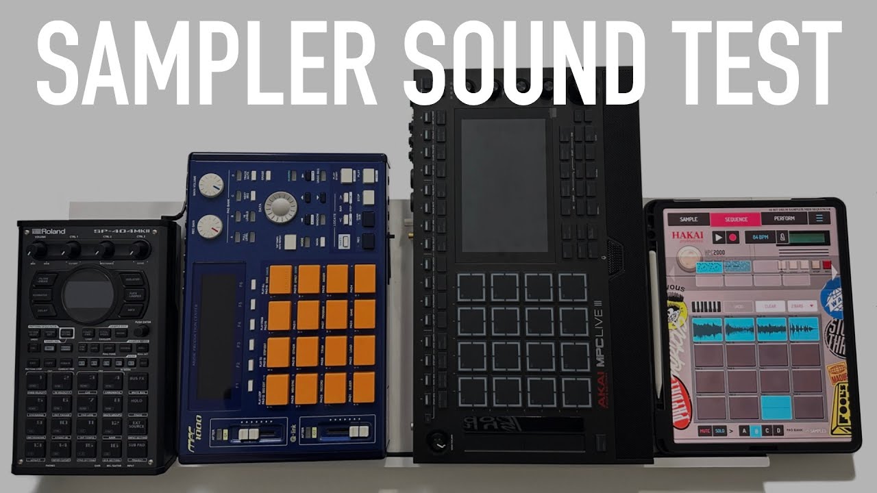 Sampler Sound Test - Which One Is The Best? - NervousCook$