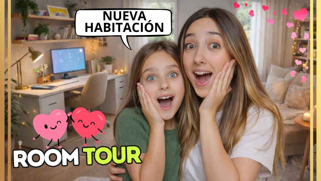 😍 ROOM TOUR ZONA ESTUDIO y ZONA RELAX 😱 NUEVA HABITACIÓN y PASA ESTO 😜