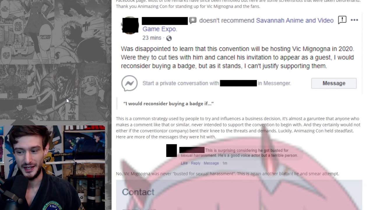 KickVic Targets FEMALE COSPLAYER and Convention, All Because Vic Mignogna is Invited! Pure Insanity!