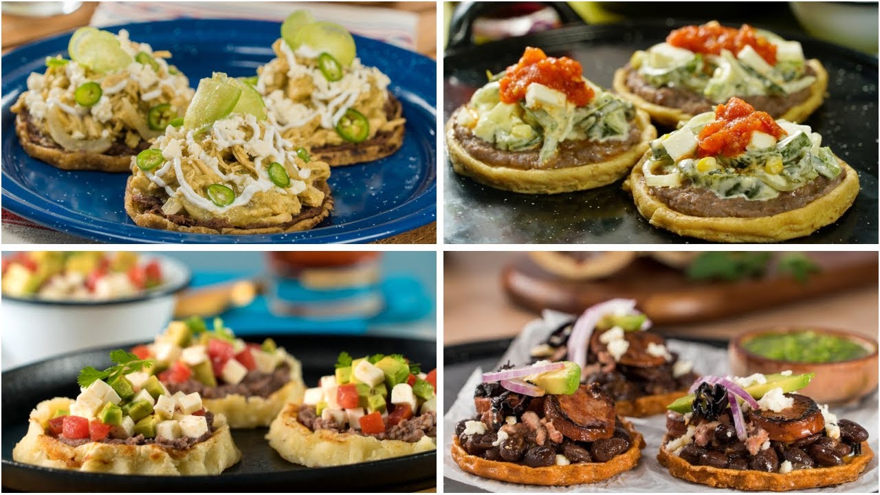 4 Sopes Mexicanos