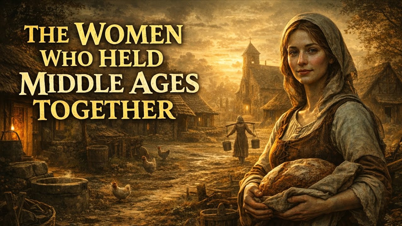 The Women Who Held the Middle Ages Together | A Night in a Medieval Village | Story Under The Rain