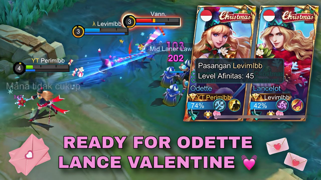 PEMANASAN ODETTE LANCE SKIN VALENTINE BULAN DEPAN🔥