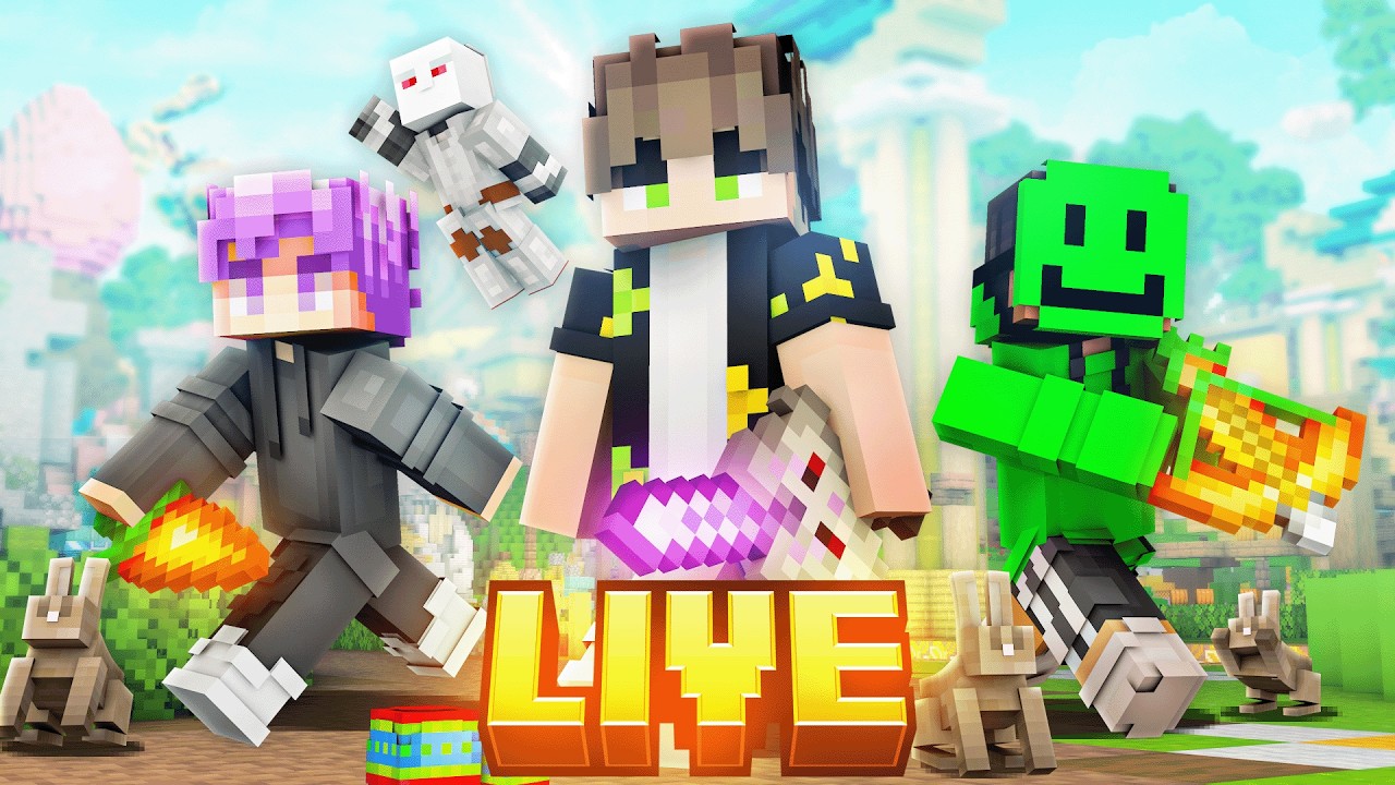 🔴 LIVE ON 🔴🔫 LANY PONIEDZIAŁEK! 🐰 DOMINACJA z EXCALIBUREM 53% na ANARCHIA.GG w MINECRAFT ❤️&zwj;🩹