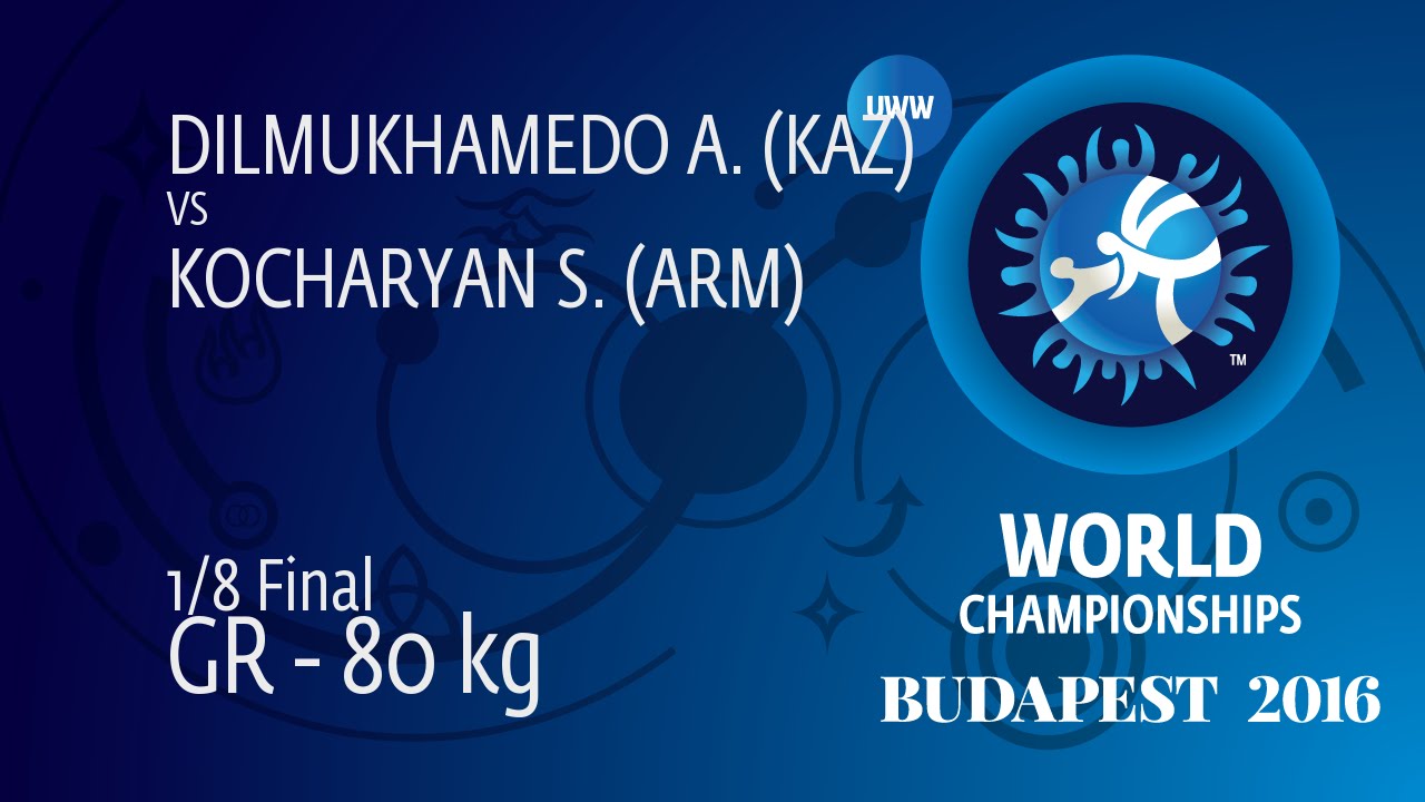 1/8 GR - 80 kg: A. DILMUKHAMEDO (KAZ) df. S. KOCHARYAN (ARM), 1-1