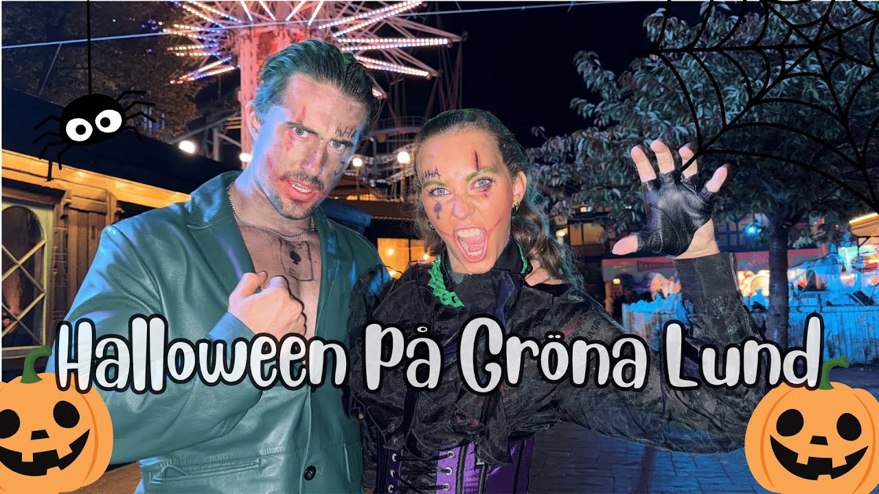 HALLOWEEN PÅ GRÖNAN x LYKO👻🎢 | VLOGG