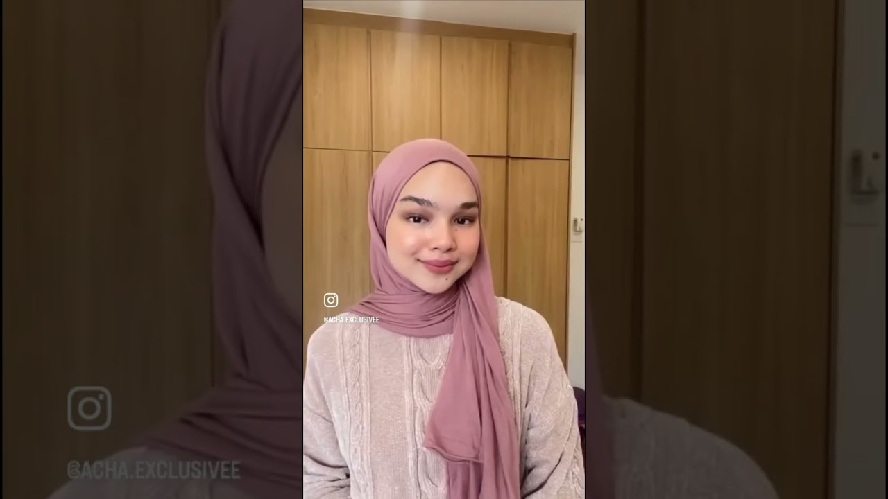 TUTORIAL TUDUNG JERSEY SHAWL PREMIUM 🧕🏻