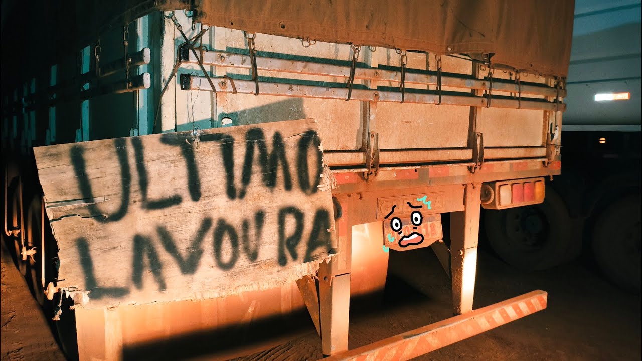 Reta final da colheita de soja 